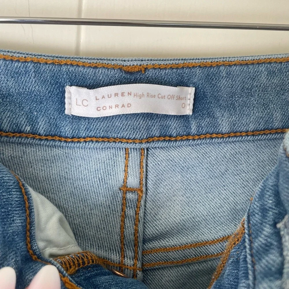 LC Lauren Conrad‎ High Rise Cut Off Shorts